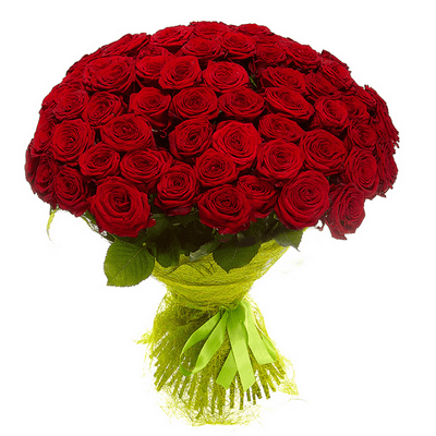 Купить букет 101 красной розы